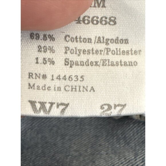 KanCan Women's 7/27 Bootcut Cargo Denim Jeans Blue Inseam 31.5" - Picture 13 of 15